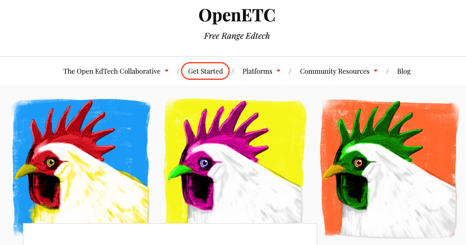 go to opened.ca and click 'get started'